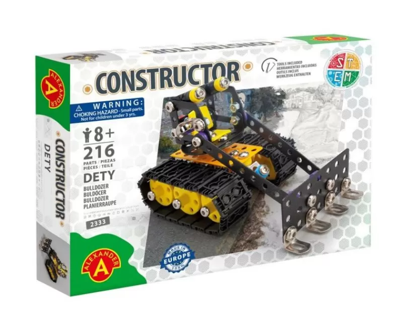 Alexander Toys Constructor Dety - Bulldozer - ^ Constructor