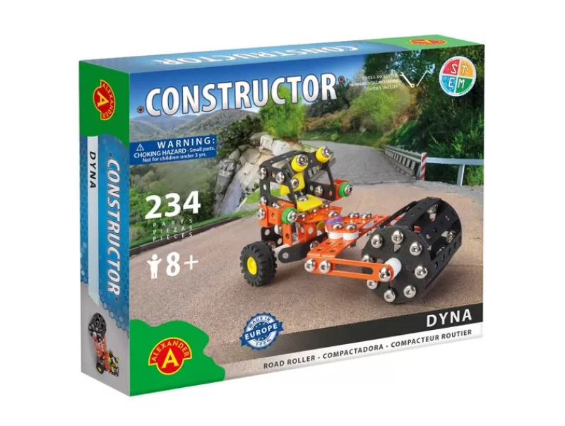 Alexander Toys Constructor Dyna - Rodillo De Presion - ^ Constructor