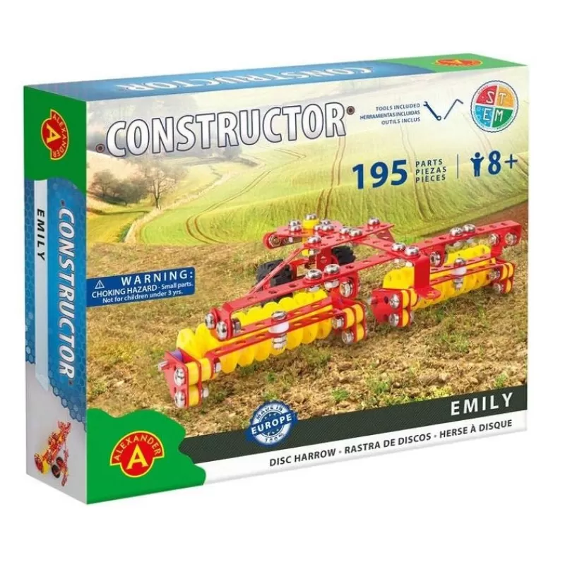 Alexander Toys Constructor Emily - Rastra De Discos - ^ Constructor