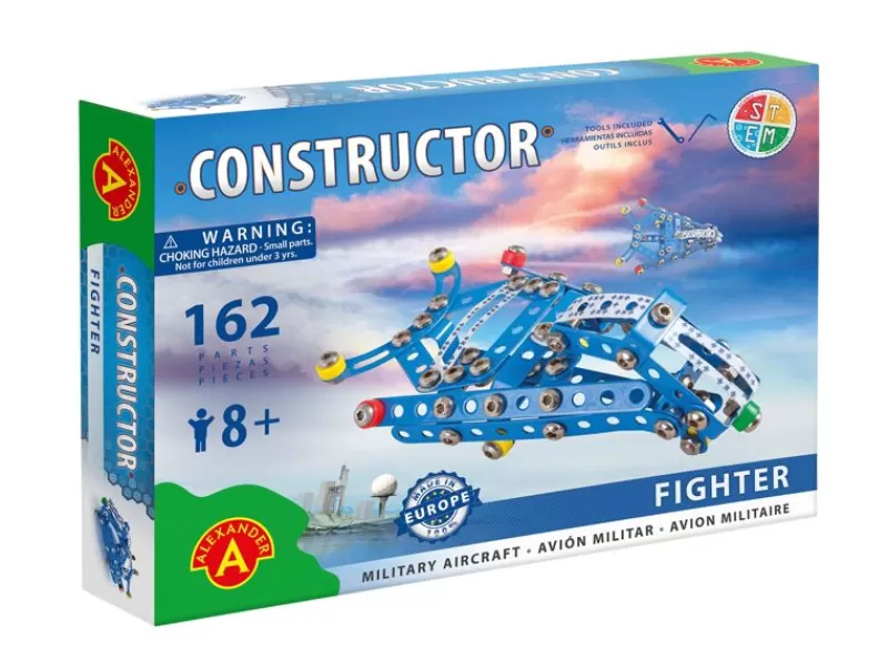 Alexander Toys Constructor Fighter - Avion Militaire - ^ Constructor