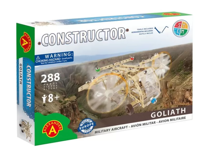 Alexander Toys Constructor Goliath - Avion Militar - ^ Constructor