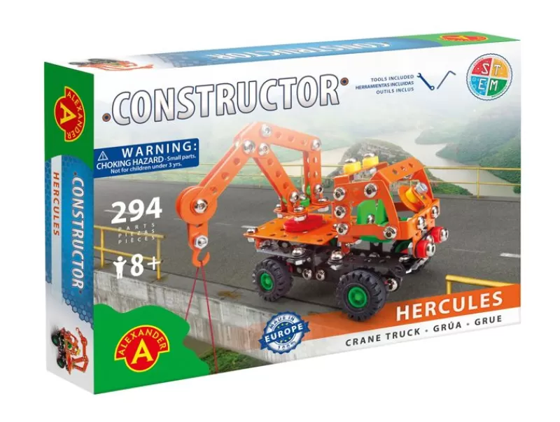 Alexander Toys Constructor Hercules - Camion Grua - ^ Constructor