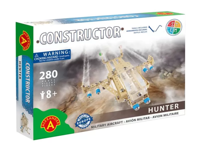 Alexander Toys Constructor Hunter - Aviones Militares - ^ Constructor