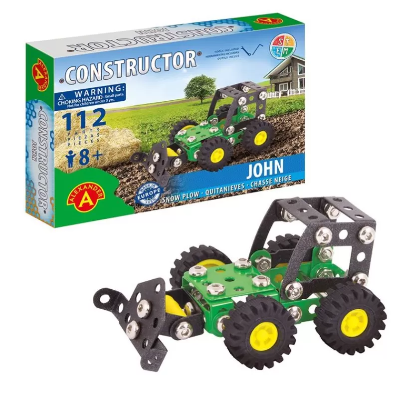 Alexander Toys Constructor John - Quitanieves - ^ Constructor