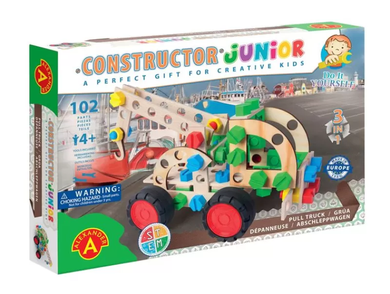 Alexander Toys Constructor Junior 3X1 - Remolque - ^ Otros Juegos De Construcción