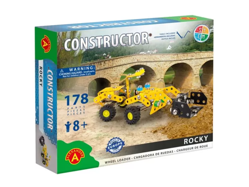 Alexander Toys Constructor Rocky - Cargador De Ruedas - ^ Constructor