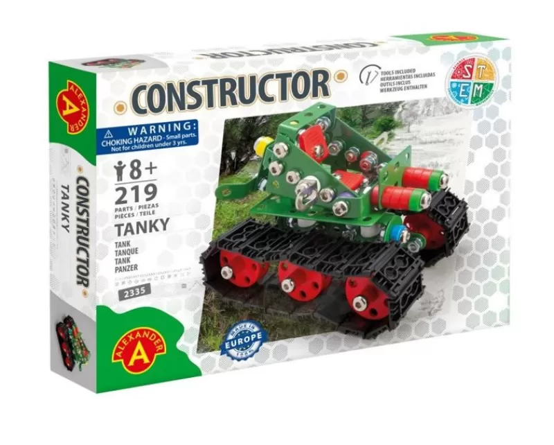 Alexander Toys Constructor Tanky - Tanque - ^ Constructor