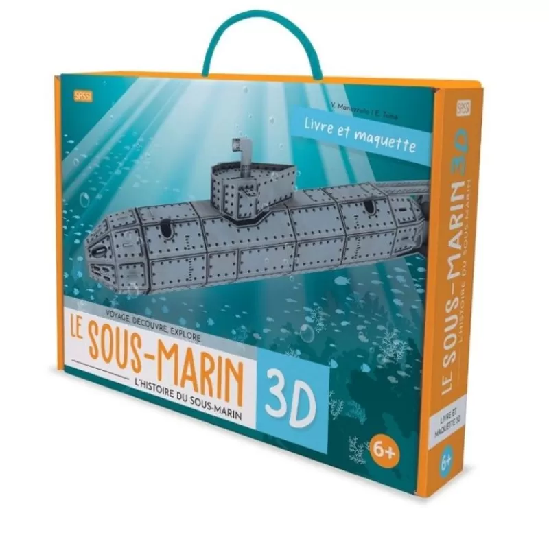 Sassi Junior Construir El Submarino En 3D - ^ Libros