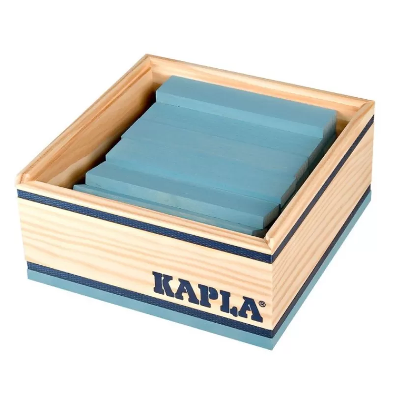 Kapla Cuadrado 40 Azul Cielo - ^ Tablas De Madera