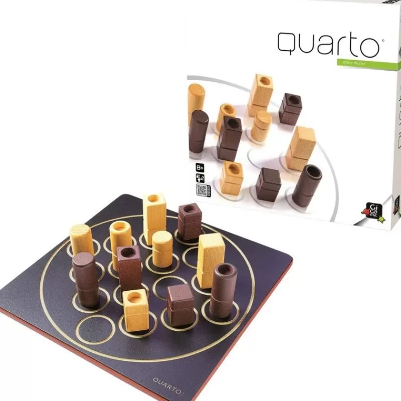 Gigamic Cuarto - Clasico - ^ Juegos De Puzzle, Estrategia Y Logica