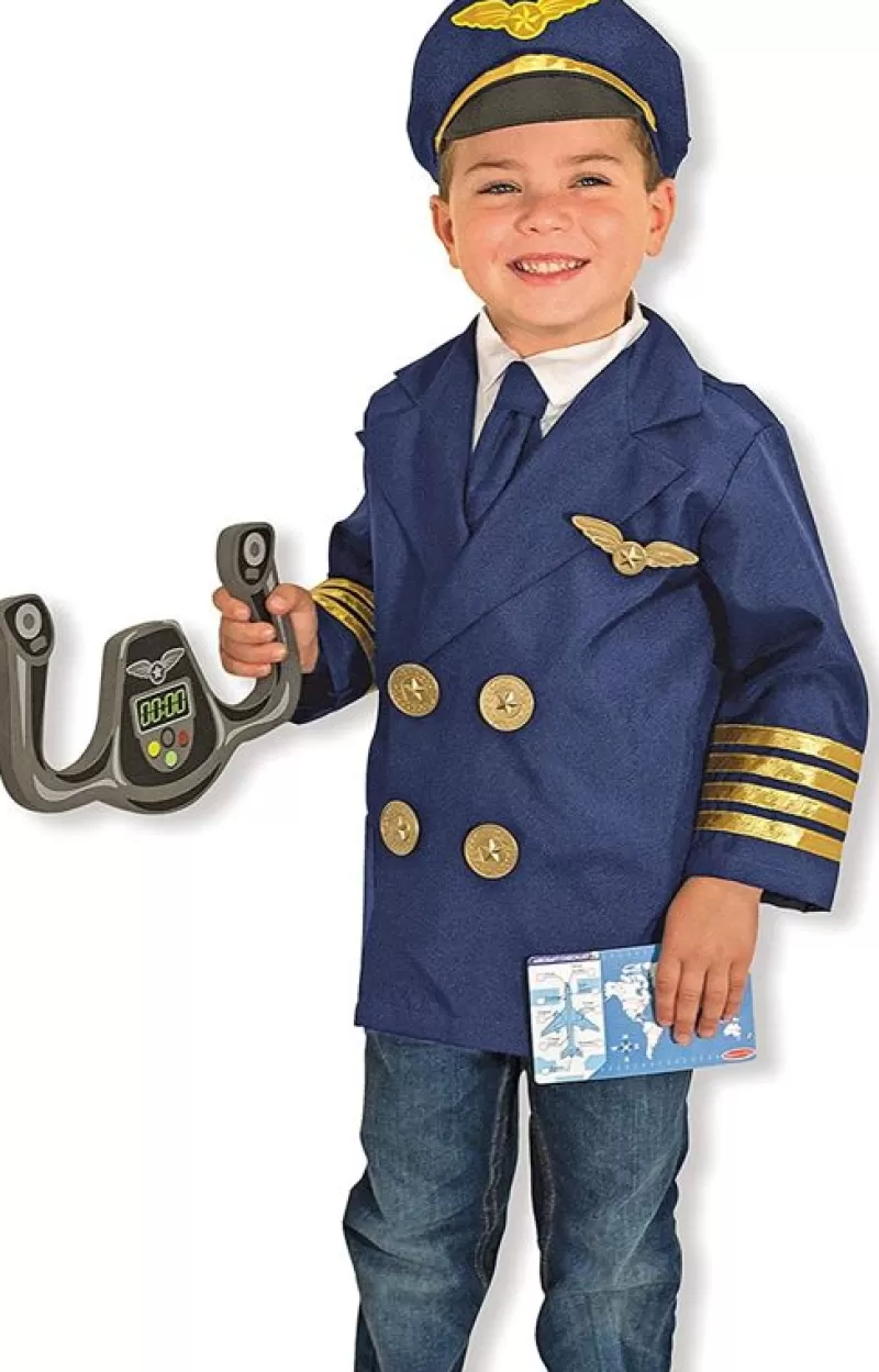 Melissa & Doug Disfraz De Piloto De Avion - ^Nino Disfraces