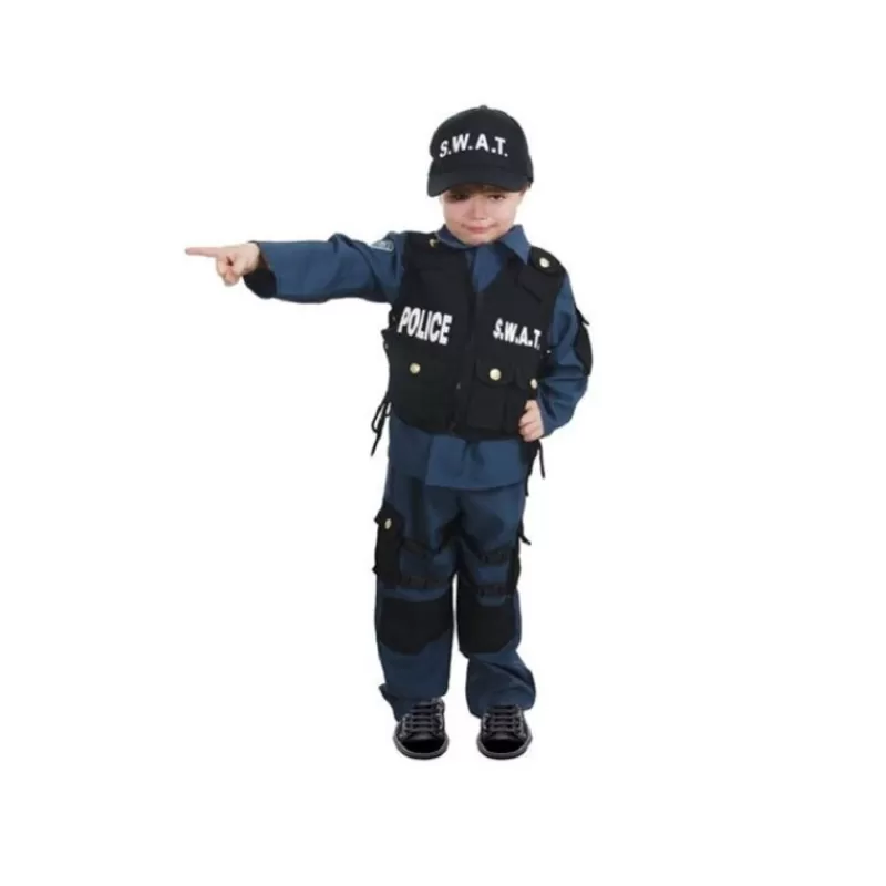 Chaks Disfraz De Policía 116Cm - ^Nino Disfraces