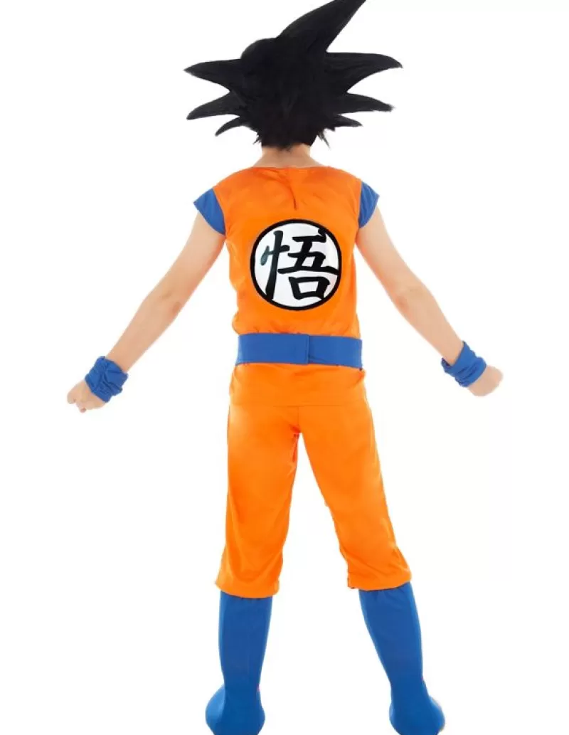 Chaks Disfraz Goku Saiyan Dragon Ball Z 128Cm - ^Nino Disfraces