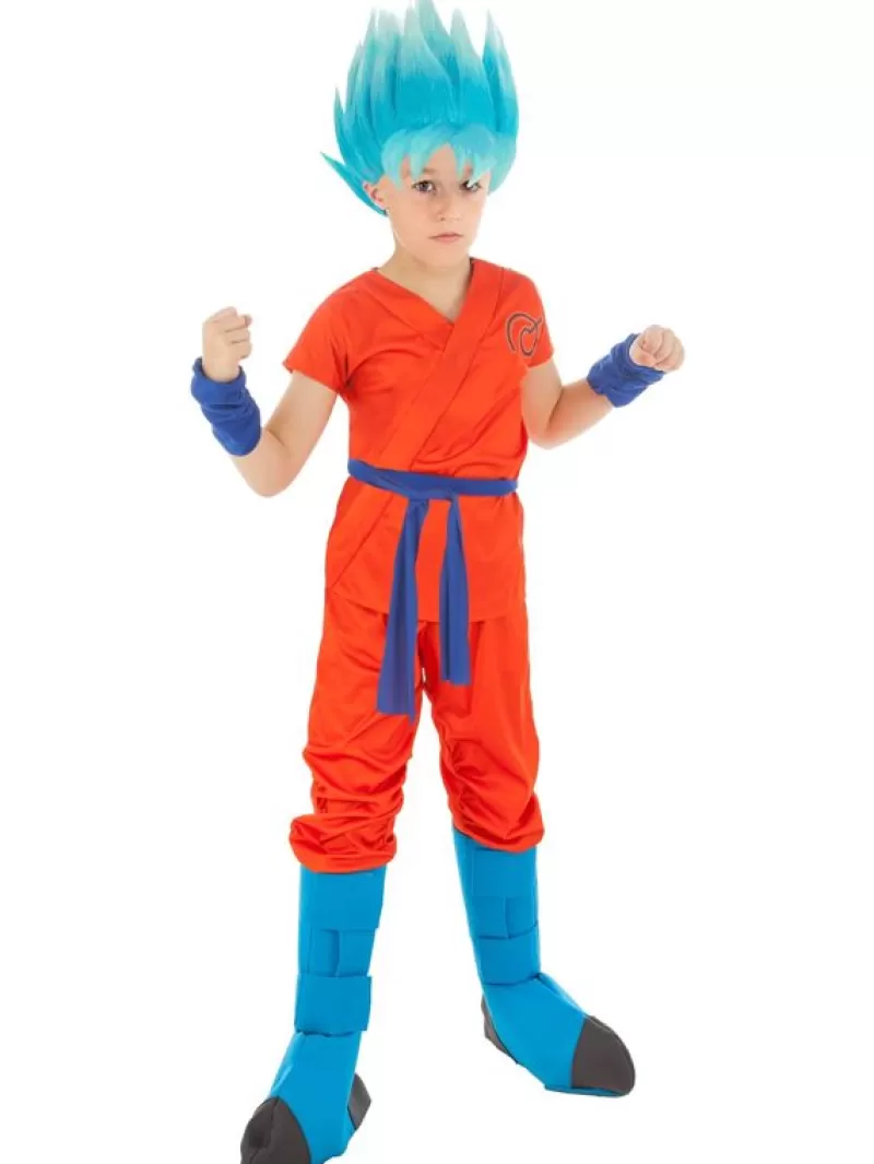 Chaks Disfraz Goku Super Saiyan Dragon Ball 128Cm - ^Nino Disfraces