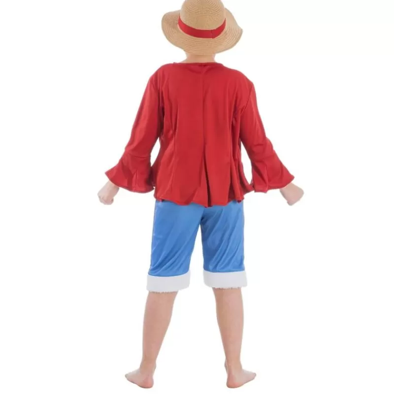 Chaks Disfraz Luffy One Piece 128Cm - ^Nino Disfraces