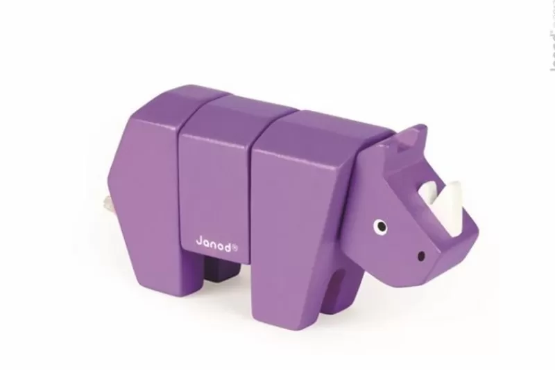 Janod Divertido Kit Rhino - ^ Juguetes Para El Aprendizaje Temprano Y La Motricidad