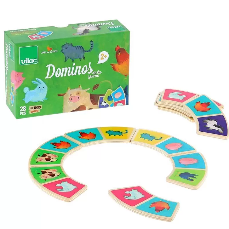 Vilac Dominos A La Ferme - ^ Dominos, Loto Et Memory