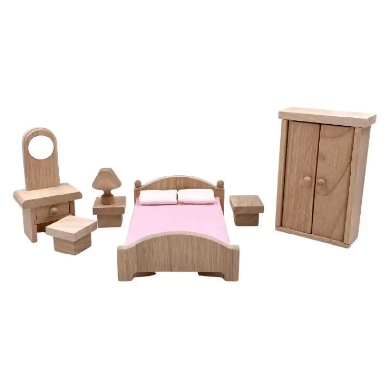 Plan Toys Dormitorio - ^ Accesorios Para Casas De Muñecas