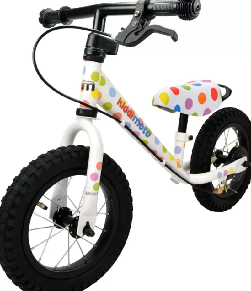 Kiddimoto Draisienne Super Junior Max Pastel Dotty - ^ Draisiennes Y Bicicletas De Madera