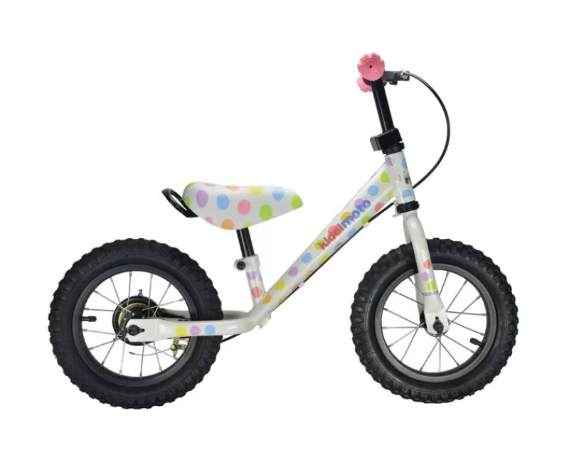 Kiddimoto Draisienne Super Junior Max Pastel Dotty - ^ Draisiennes Y Bicicletas De Madera