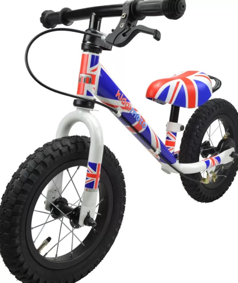 Kiddimoto Draisienne Super Junior Max Union Jack - ^ Draisiennes Y Bicicletas De Madera