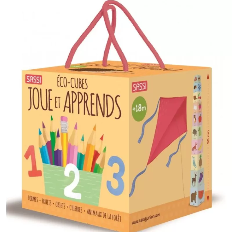 Sassi Junior Eco-Cubos - Jugar Y Aprender - ^ Libros