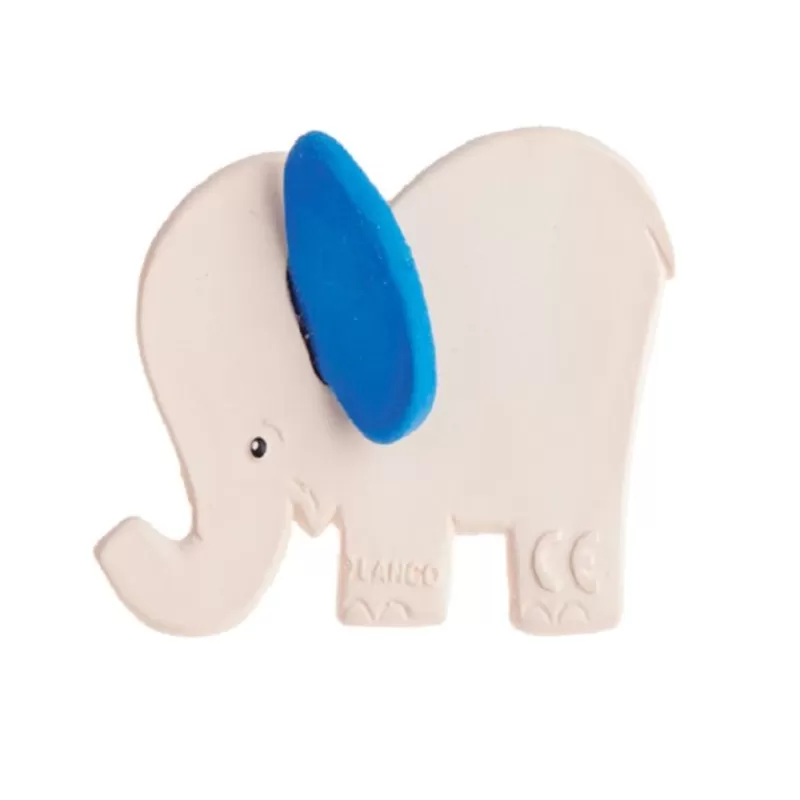 Lanco Toys Elefante Azul Para La Denticion - ^ Cascabeles