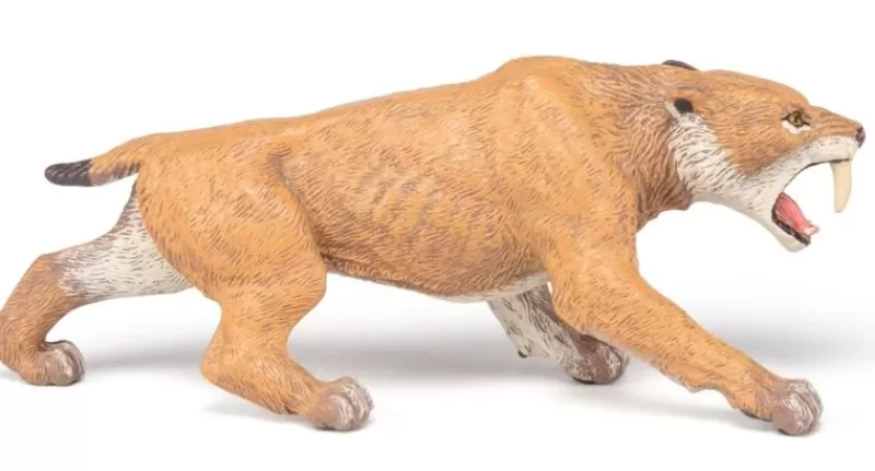 Papo Estatuilla De Smilodon - ^ Dinosaurios