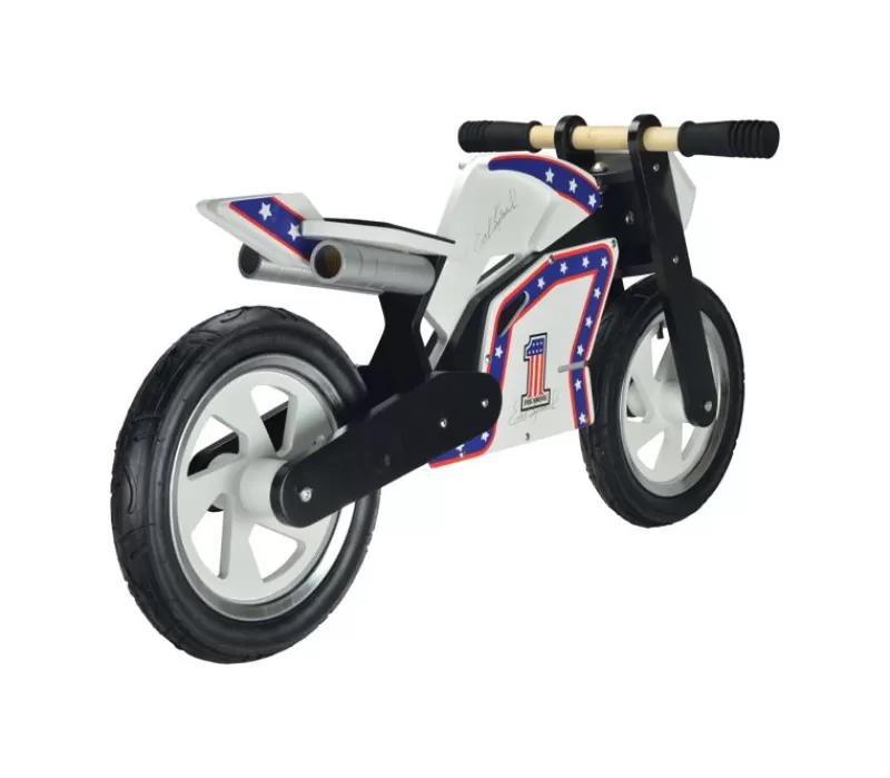 Kiddimoto Evel Knievel Moto Scooter - ^ Draisiennes Y Bicicletas De Madera