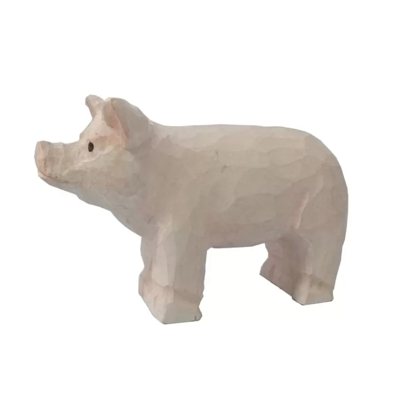 Wudimals Figura Cerdita En Madera - ^ Animales De Granja