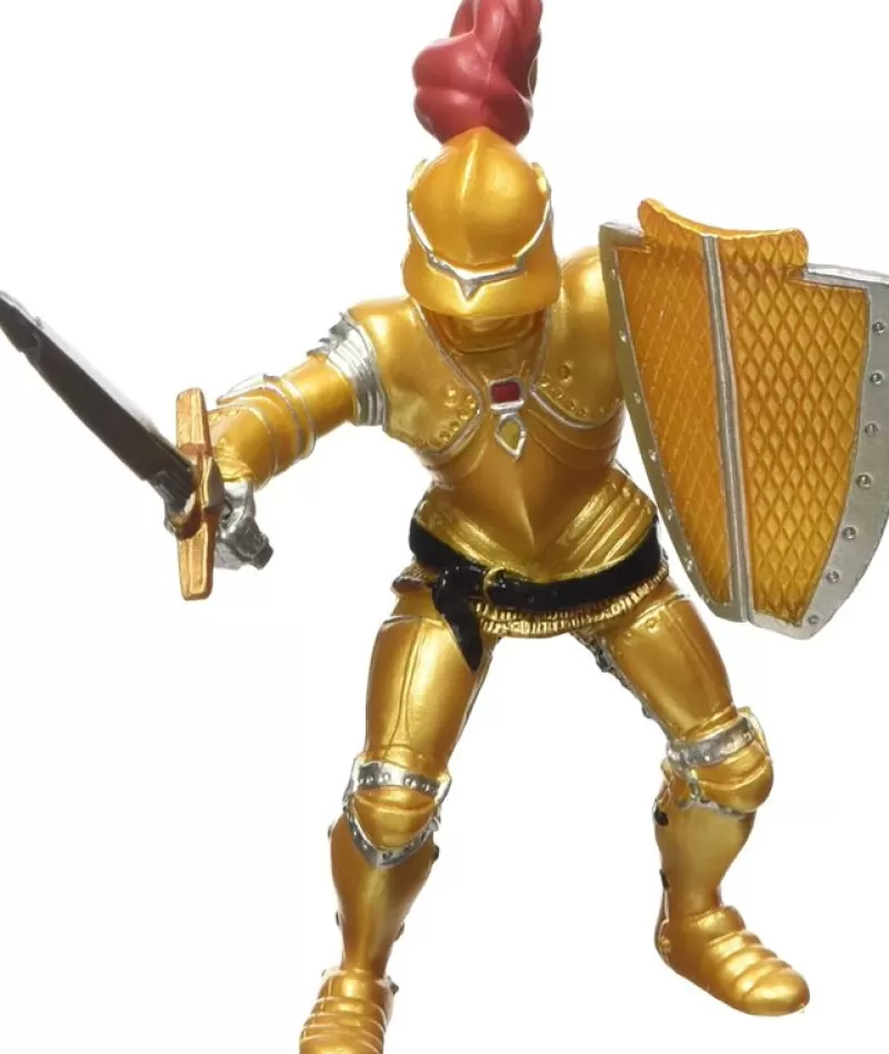 Papo Figura De Caballero Dorado Con Armadura - ^ Caballeros