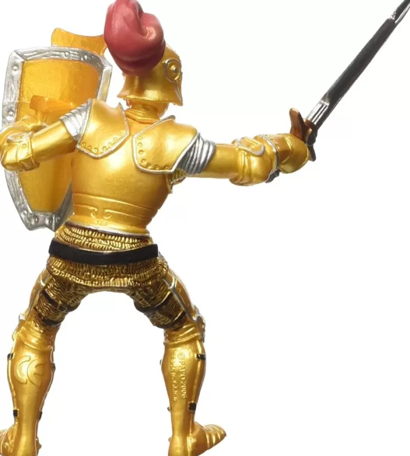 Papo Figura De Caballero Dorado Con Armadura - ^ Caballeros