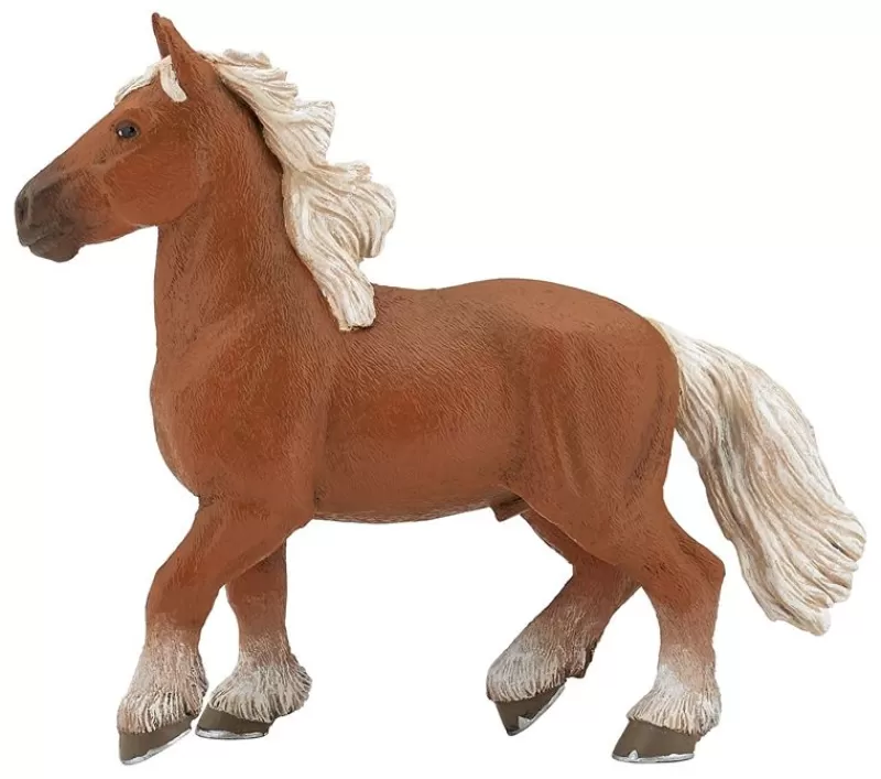 Papo Figura De Caballo Comtois - ^ Caballos