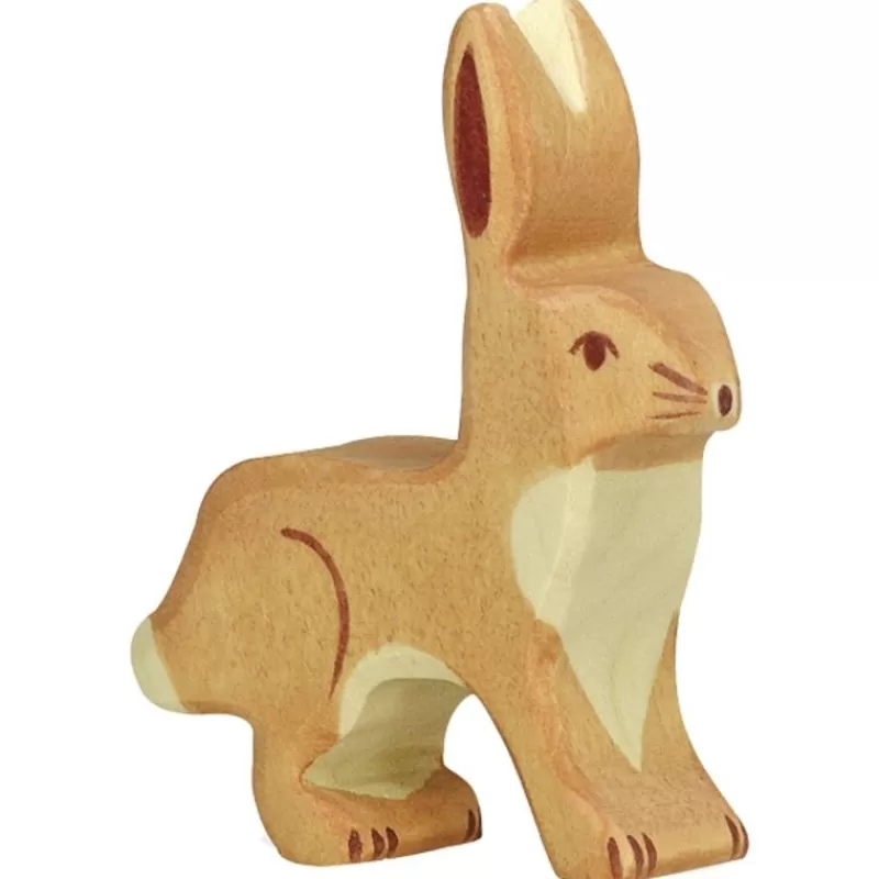 Holztiger Figura De Conejo - ^ Animales Salvajes