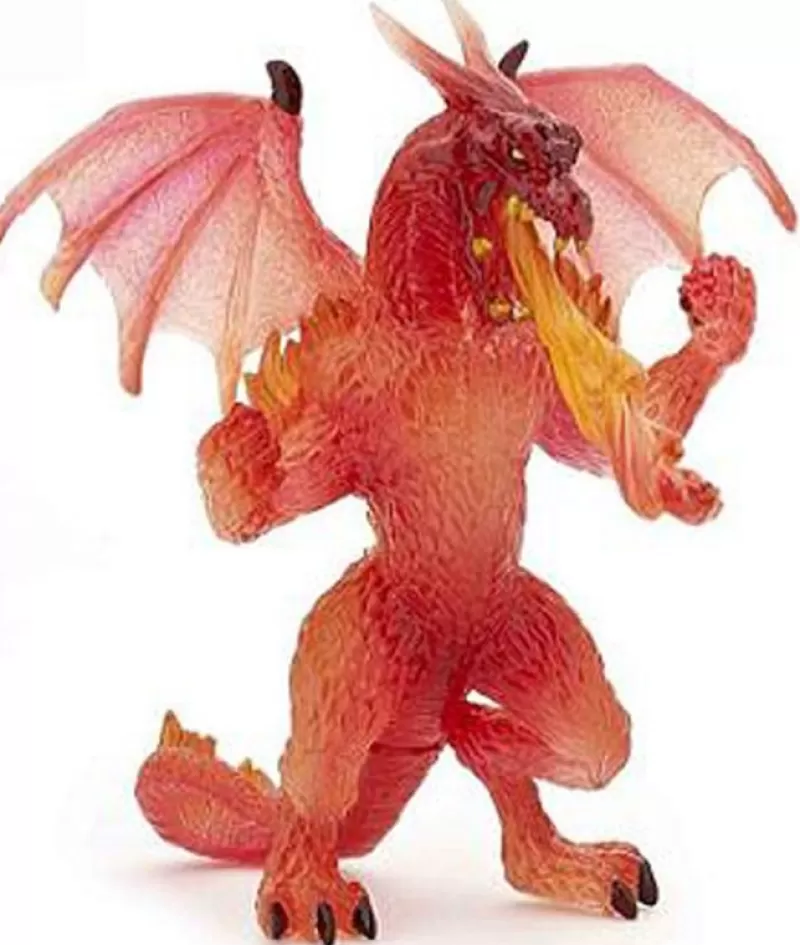 Papo Figura De Dragon De Fuego - ^ Mundo De Fantasía