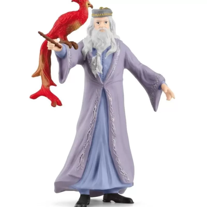 Schleich Figura De Dumbledore Y Fawkes - ^ Mundo De Fantasía