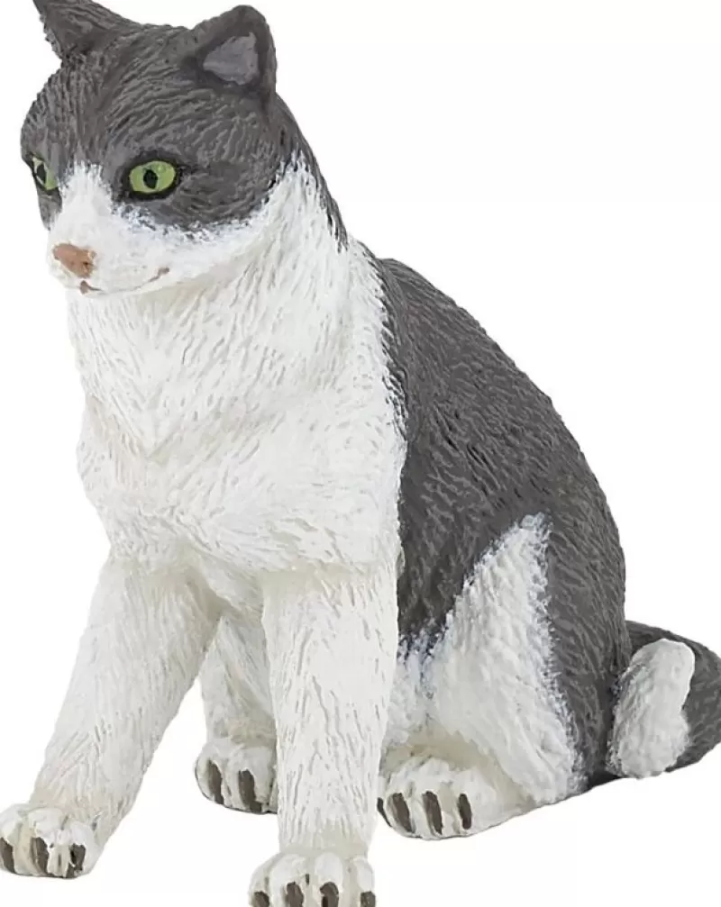 Papo Figura De Gato Sentado - ^ Perros Y Gatos