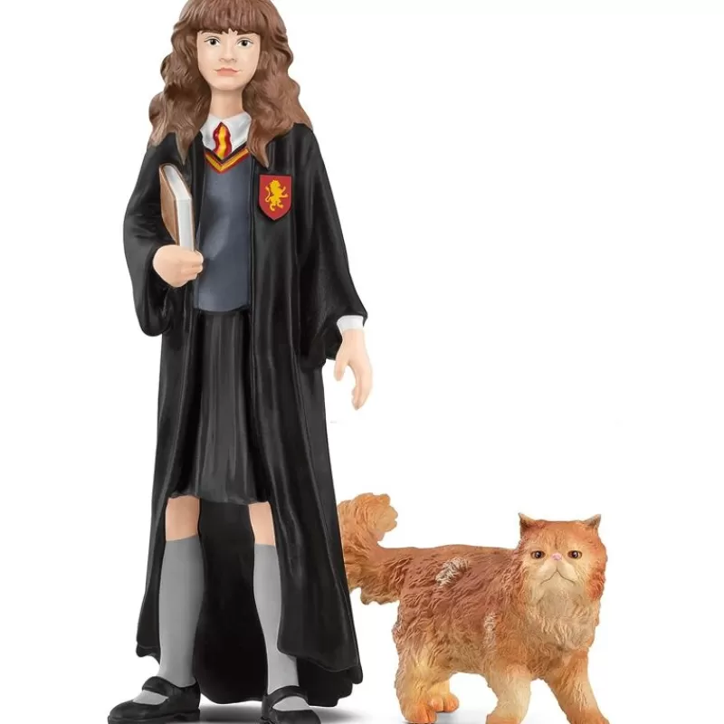 Schleich Figura De Hermione Y Crookshanks - ^ Mundo De Fantasía