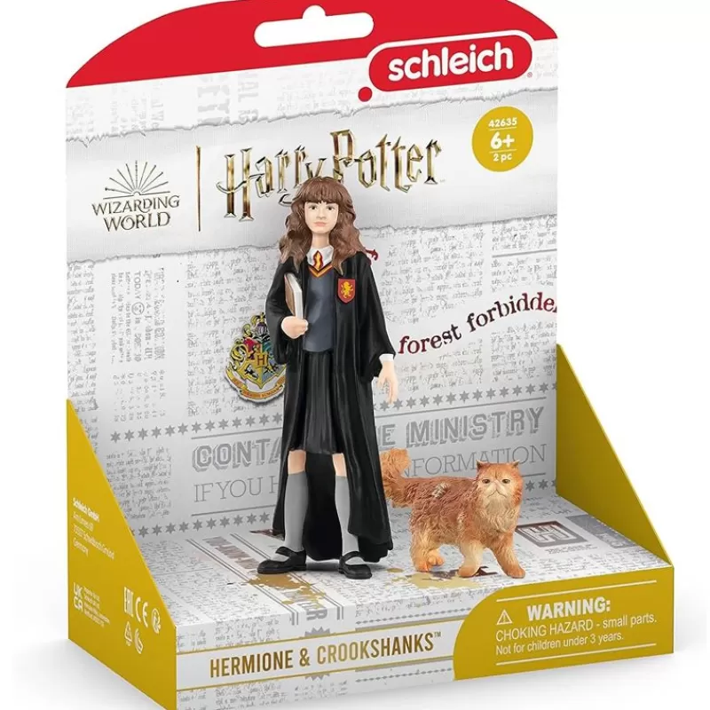 Schleich Figura De Hermione Y Crookshanks - ^ Mundo De Fantasía