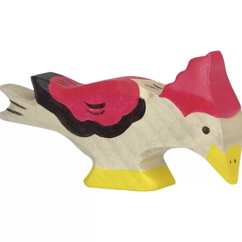 Holztiger Figura De Pajaro Carpintero - ^ Animales Salvajes