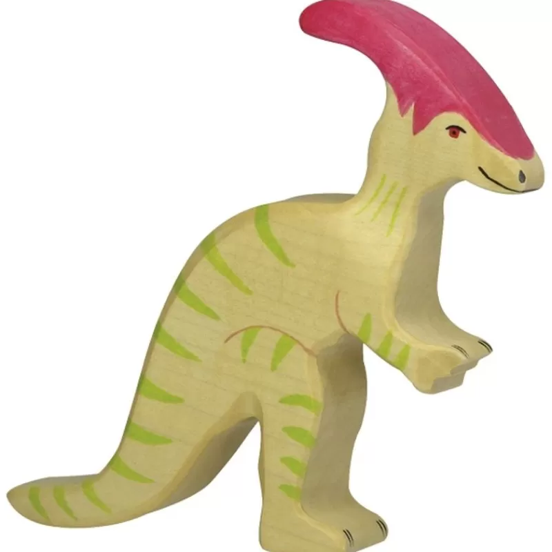 Holztiger Figura De Parasaurolophus - ^ Dinosaurios