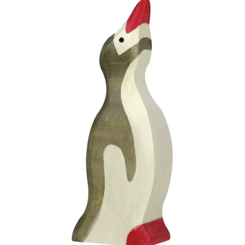 Holztiger Figura De Pinguino - Pequena - ^ Animales Marinos