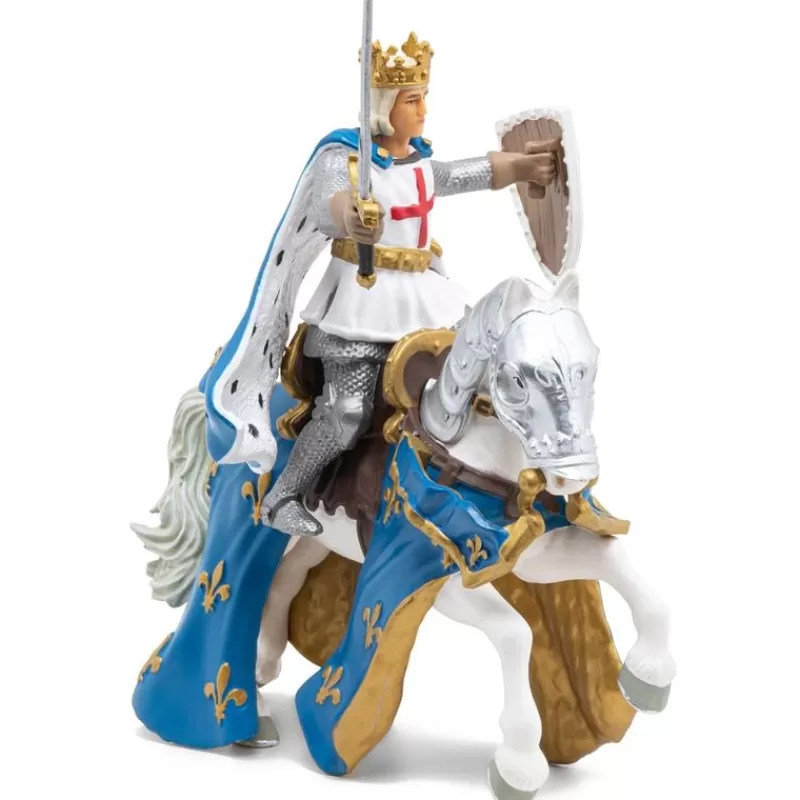 Papo Figura De Saint-Louis Y Su Caballo - ^ Caballeros