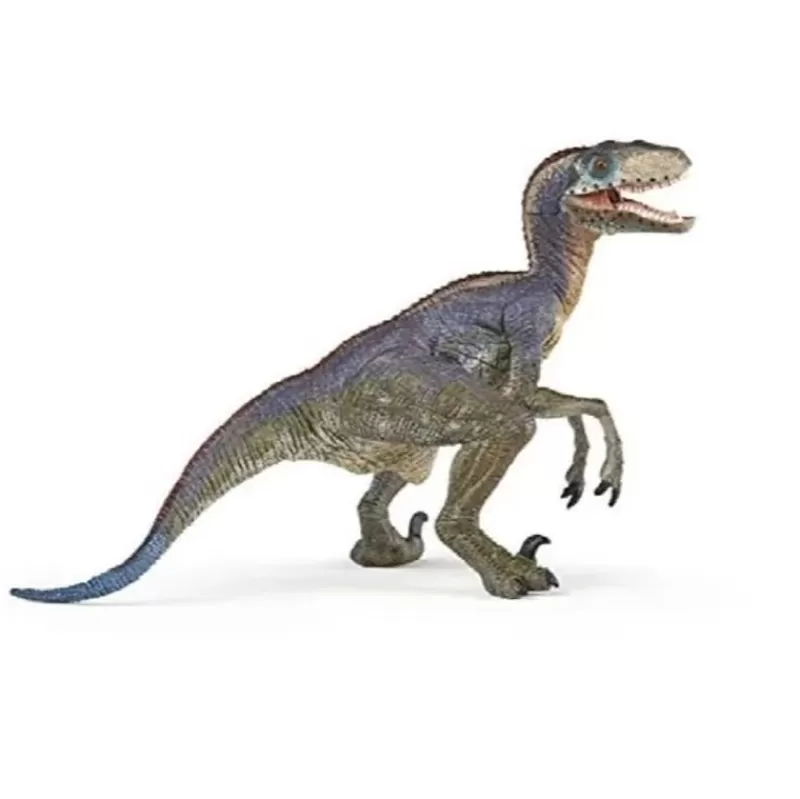 Papo Figura De Velociraptor Azul - ^ Dinosaurios