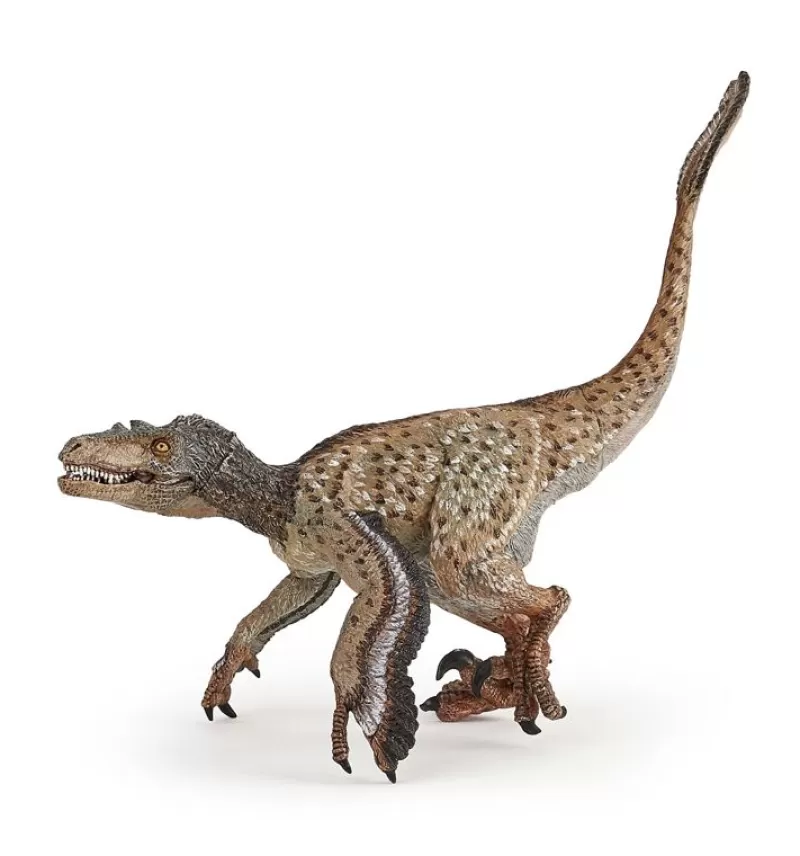 Papo Figura De Velociraptor Emplumada - ^ Dinosaurios