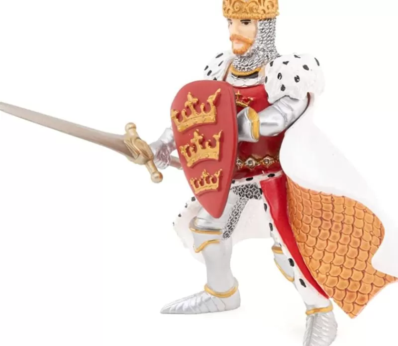 Papo Figura Del Rey Arthur - ^ Caballeros