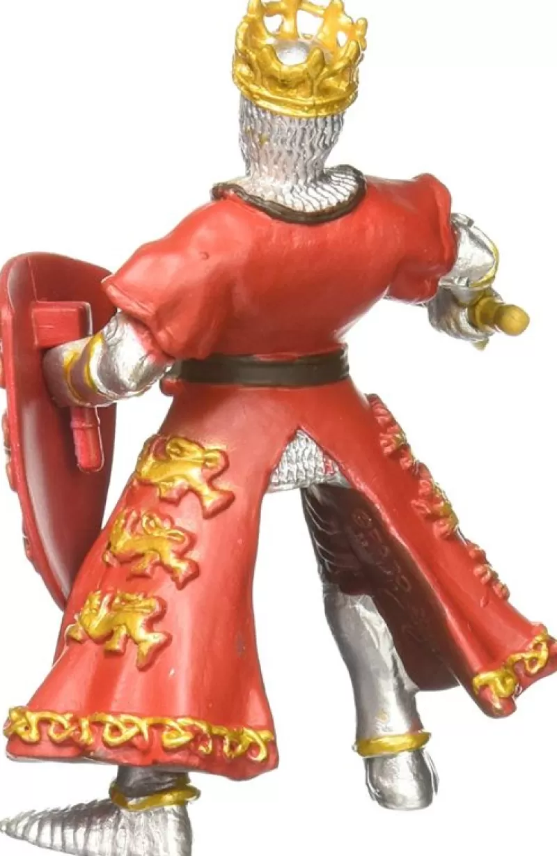 Papo Figura Del Rey Ricardo Rojo - ^ Caballeros