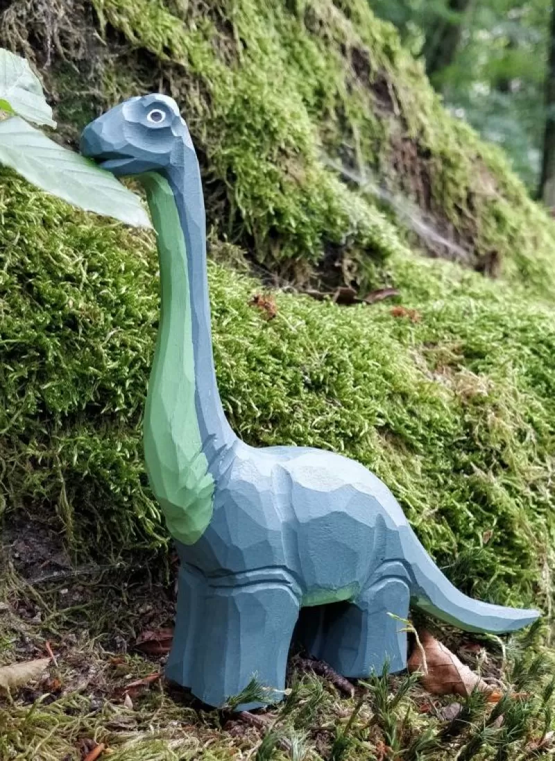 Wudimals Figura Diplodocus En Madera - ^ Dinosaurios