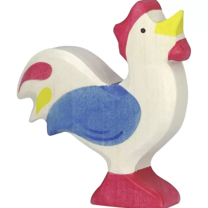 Holztiger Figura Gallo Galo - ^ Animales De Granja