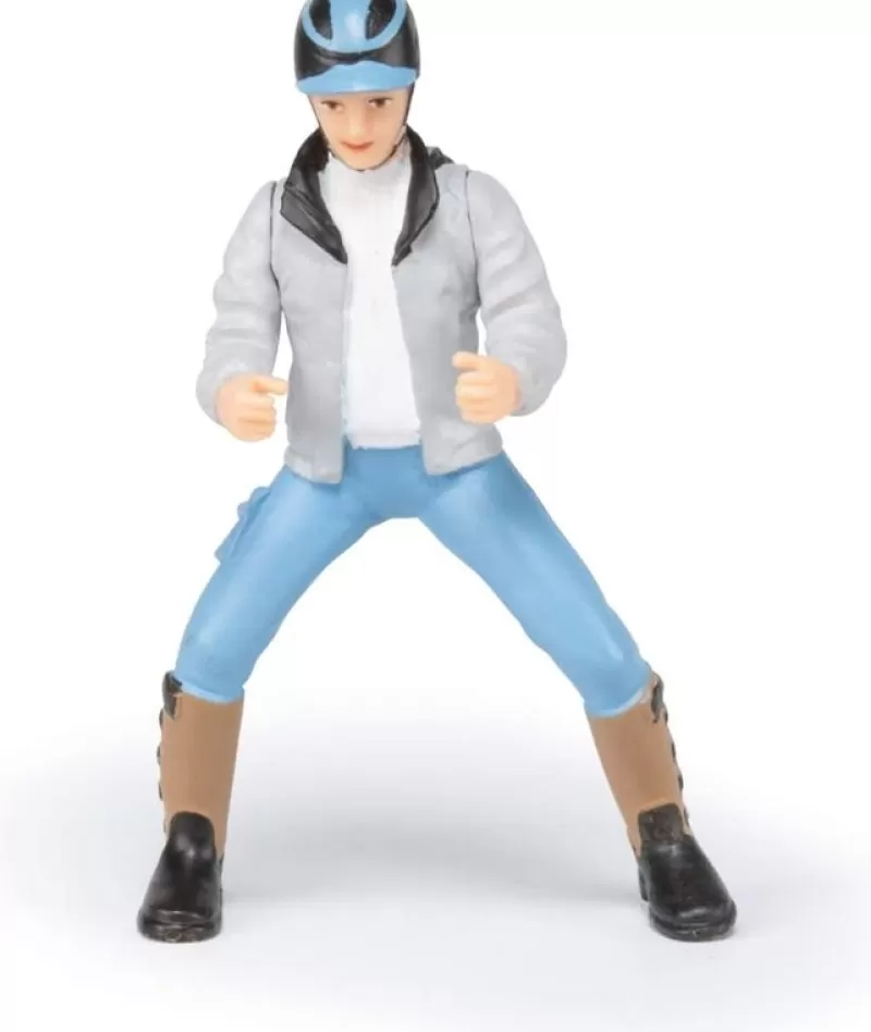 Papo Figura Joven Jinete - ^ Caballos